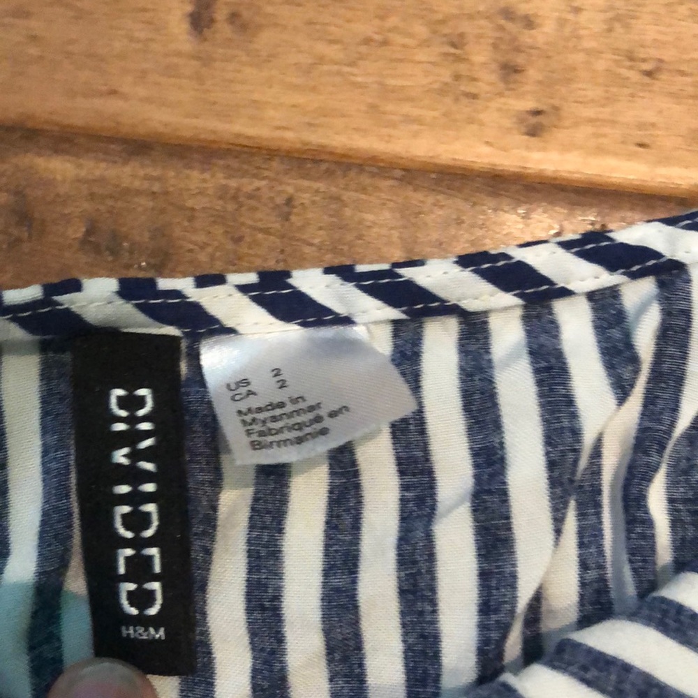 Striped Romper - Picture 2 of 2